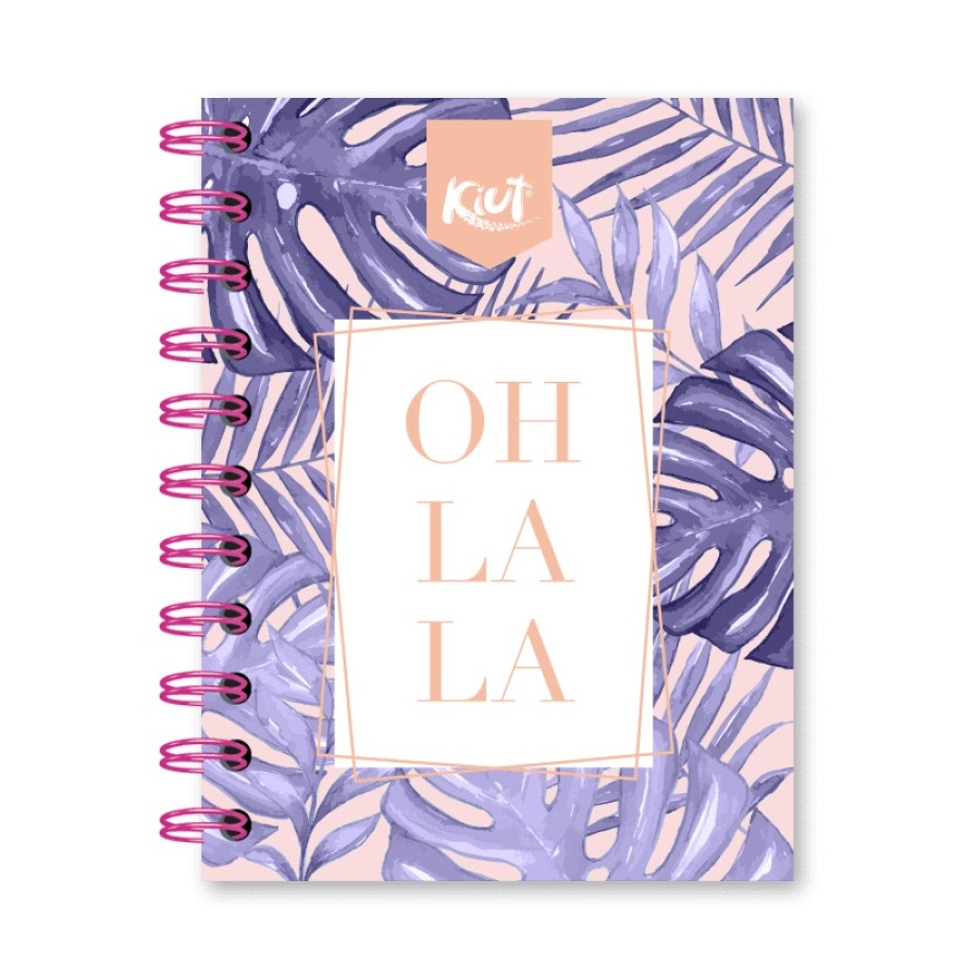 Kiut Mini Libreta Cuaderno 80 Hojas Raya Bolsillo Hello